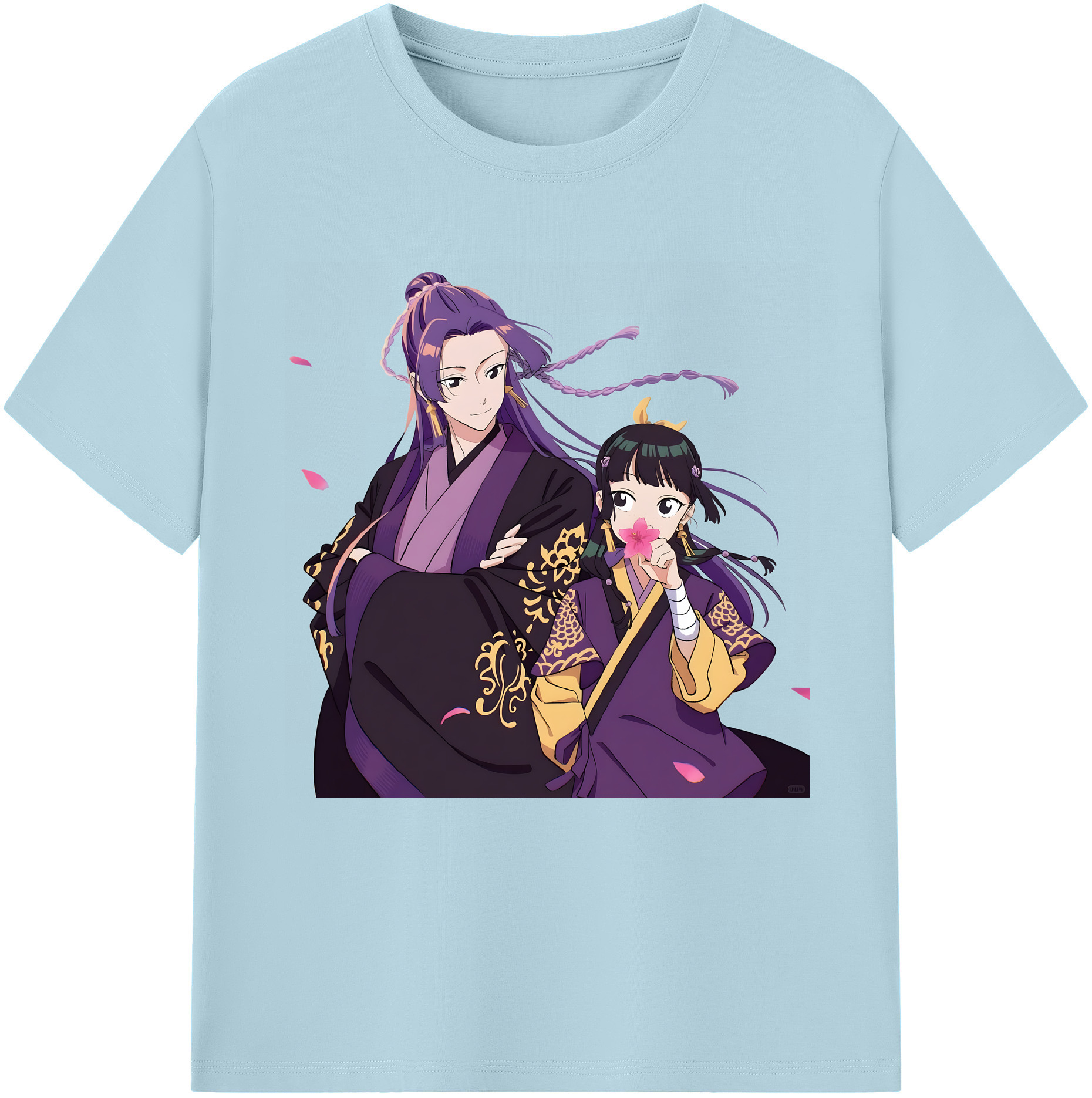 （画像用） 薬屋のひとりごと The Apothecary Diaries 綿100％半袖Tシャツ（フロントプリント）